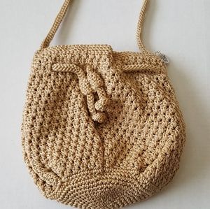 The Sak Crochet Bucket Bag